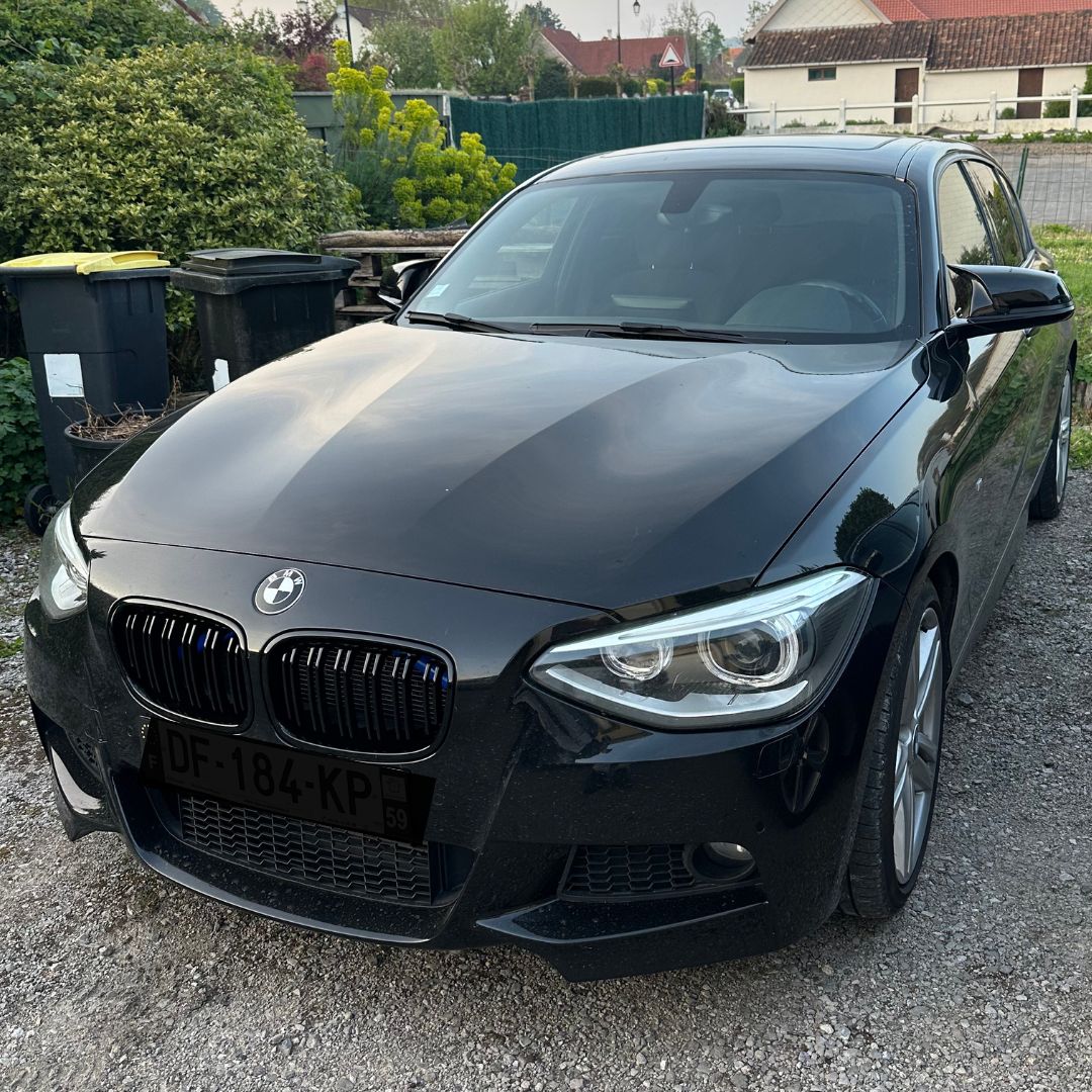 bmw serie 1 noir